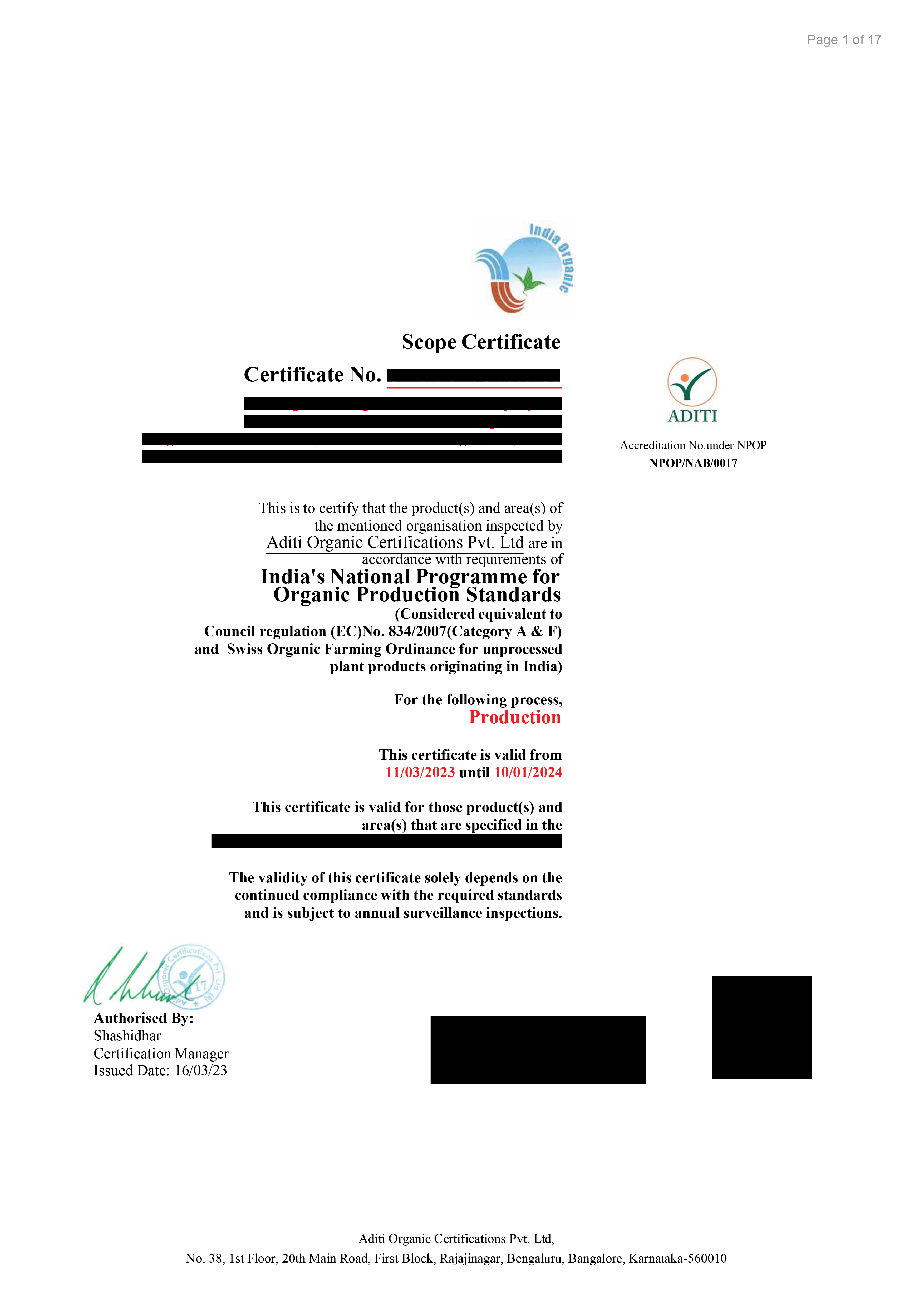 NG Certificates B-01